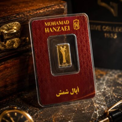 شمش طلا ۳۰ گرم عیار ۹۹۵