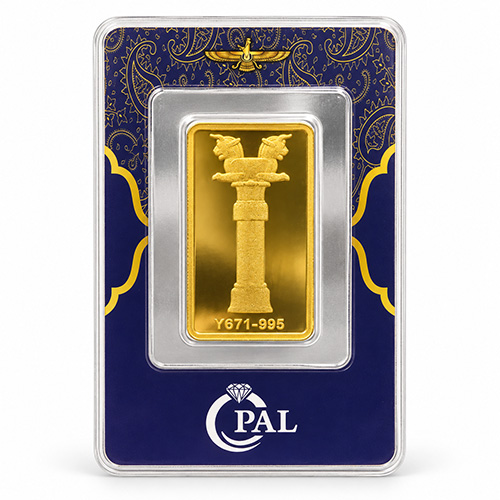 شمش طلا 10 گرم اپال عیار 995(24 عیار)