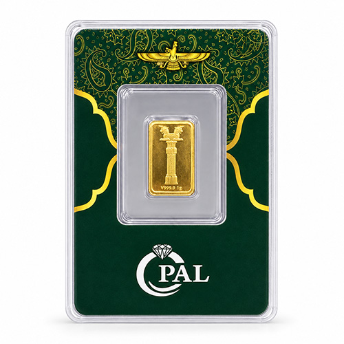 شمش طلا 2 گرم اپال عیار 995(24 عیار)