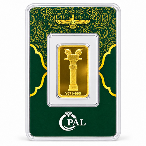 شمش طلا 5 گرم اپال عیار 995(24 عیار)