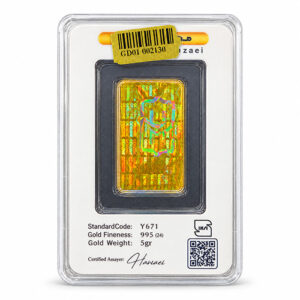 شمش طلا 5 گرم اپال عیار 995(24 عیار)